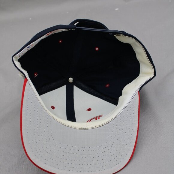 Atlanta Braves Hat (VTG) - Block Script by Annco - Adult Snapback (NWT) - Picture 9 of 10